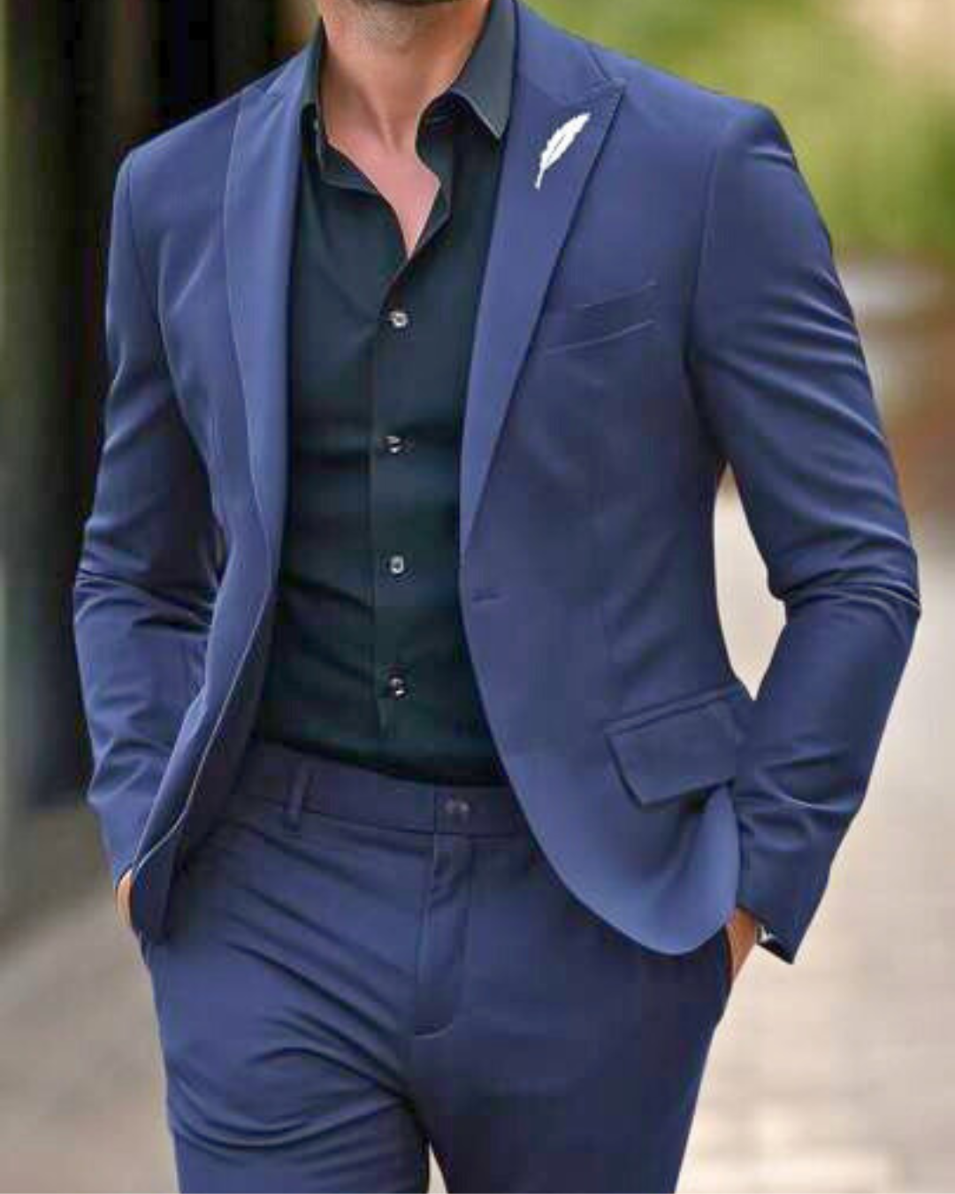 Heren Pak met Blazer en Pantalon