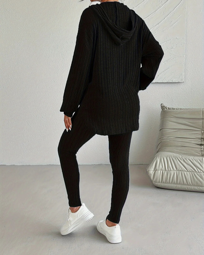 Dames Loungewear Set met Hoodie en Leggings