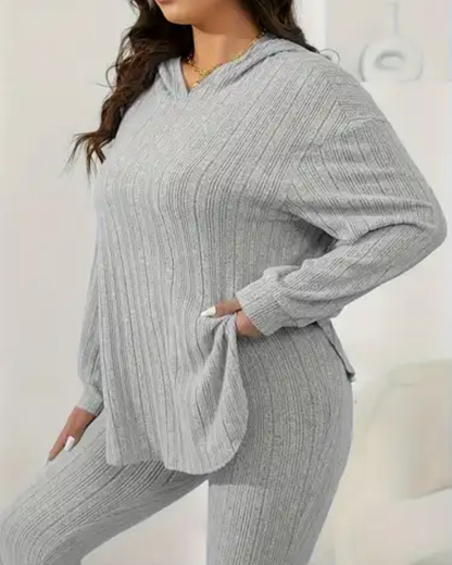 Dames Loungewear Set met Hoodie en Leggings