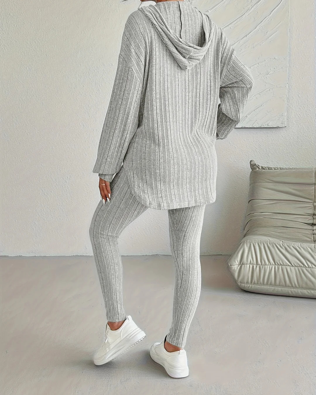 Dames Loungewear Set met Hoodie en Leggings