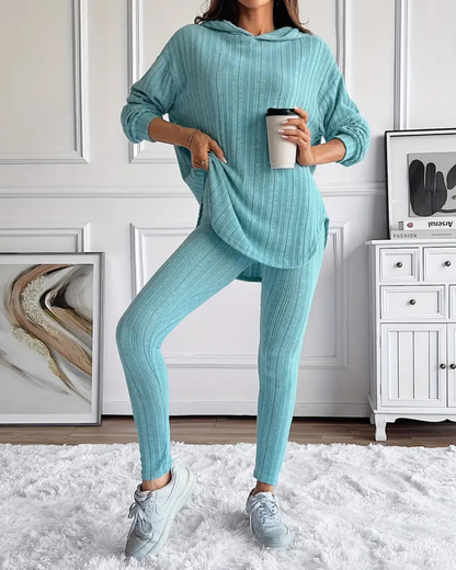 Dames Loungewear Set met Hoodie en Leggings