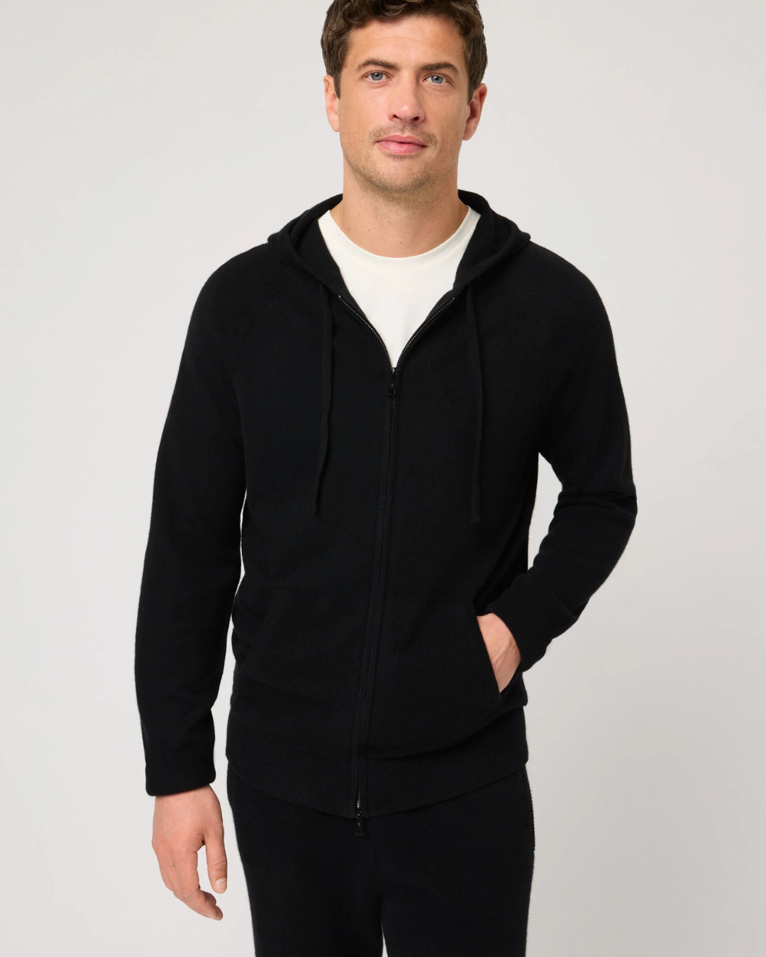 Heren Hoodie met Capuchon en Ritssluiting