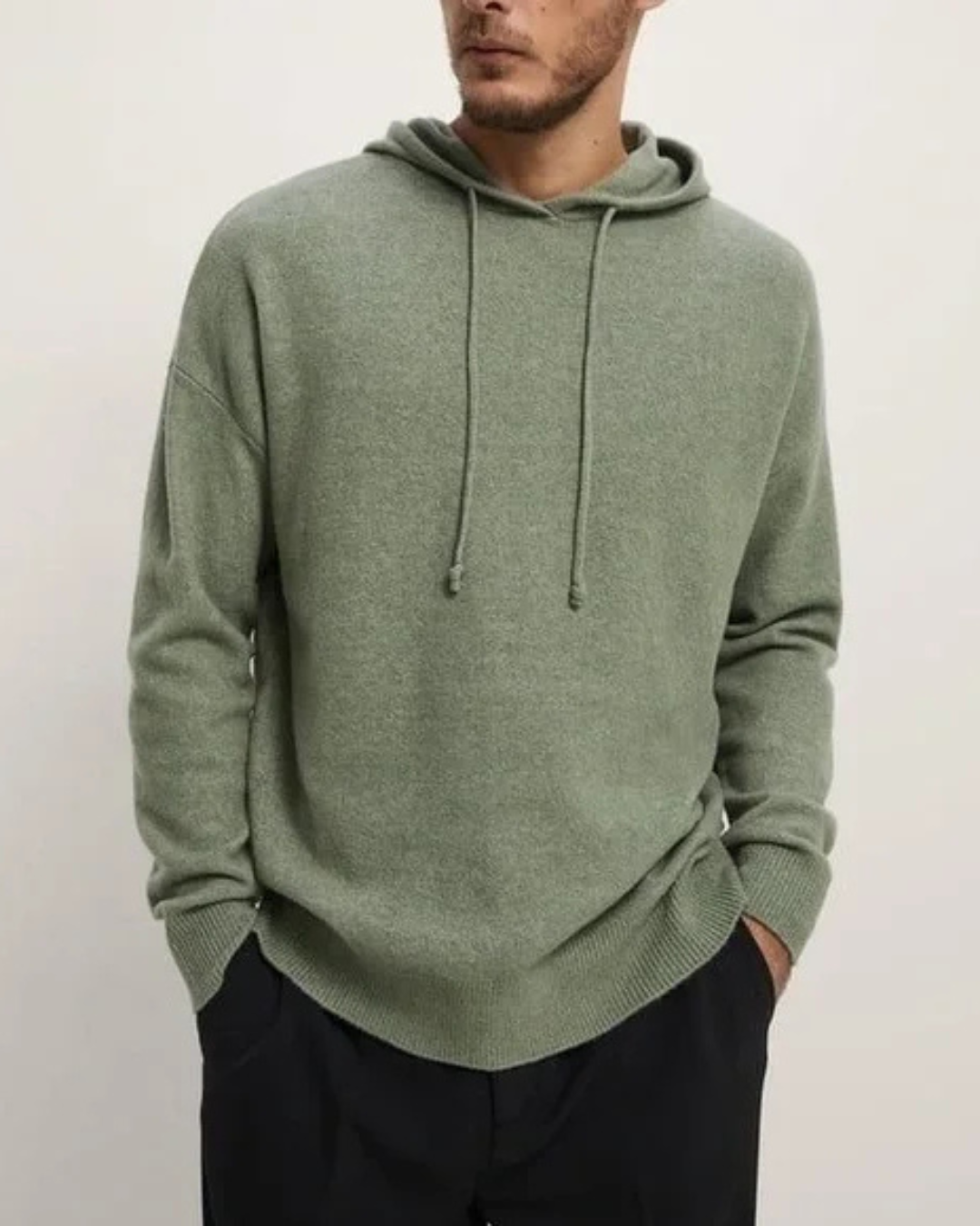 Heren Hoodie met Capuchon en Ritssluiting