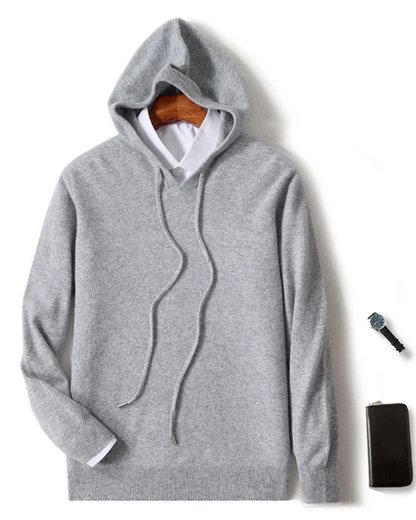 Heren Hoodie met Capuchon en Ritssluiting
