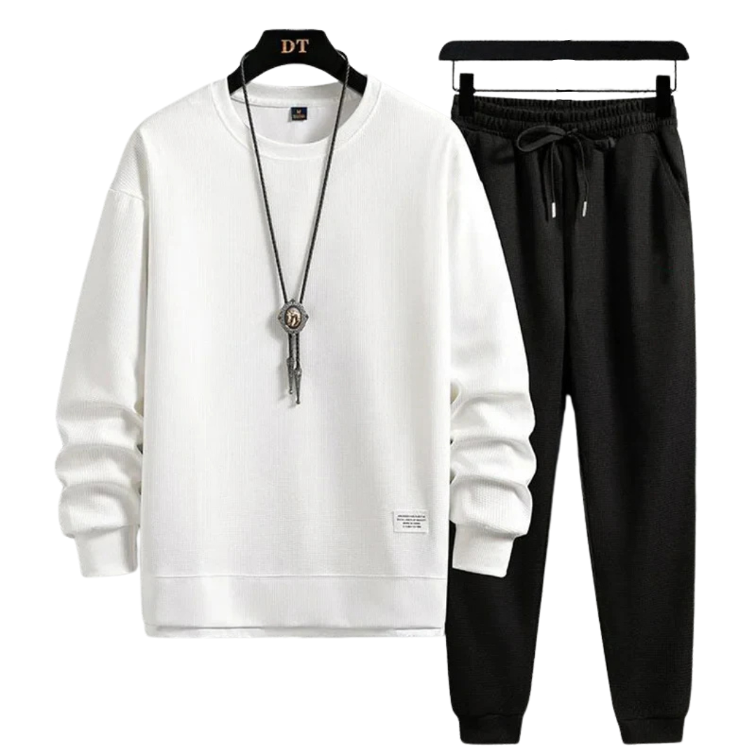 Heren Loungewear Set met Sweater en Joggingbroek