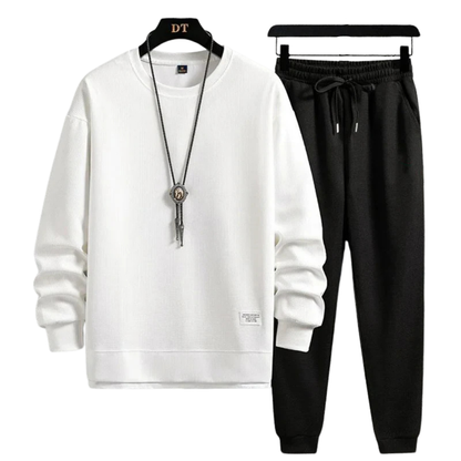 Heren Loungewear Set met Sweater en Joggingbroek