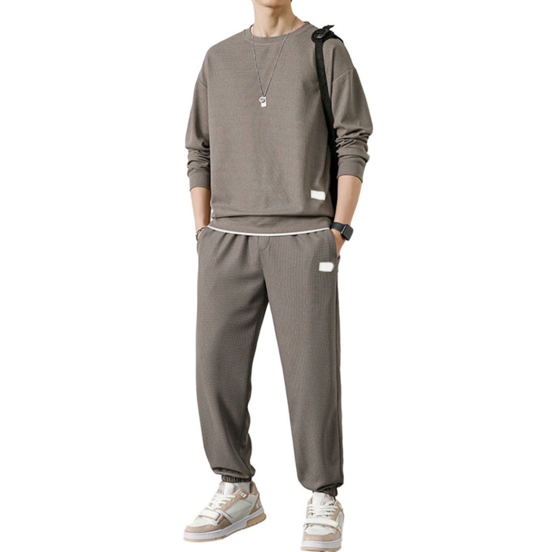 Heren Loungewear Set met Sweater en Joggingbroek