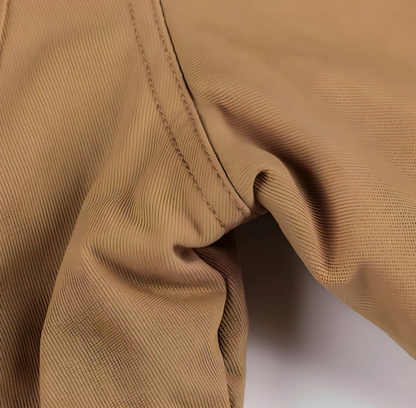 Heren Militaire Jas met Meerdere Zakken en Capuchon